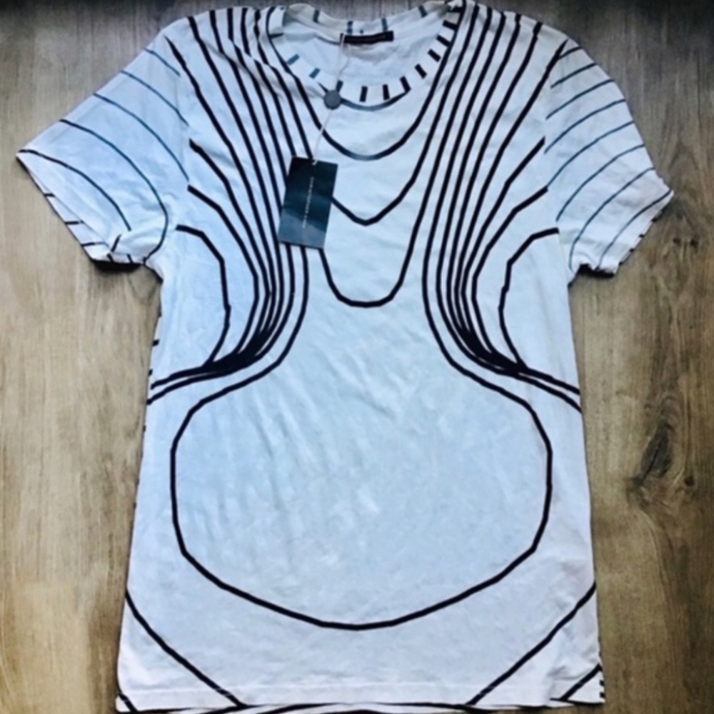 Christopher Kane “Digital Grid” T-Shirt